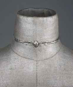 CLASSICS LILITH. Silver Bat Choker Necklaces & Chains