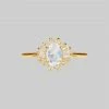 CLASSICS AURELIA. Opal Cluster Gold Ring Rings