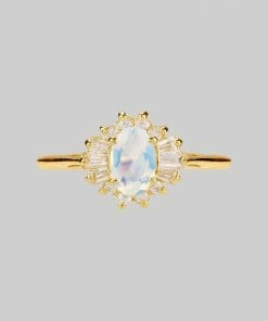 CLASSICS AURELIA. Opal Cluster Gold Ring Rings