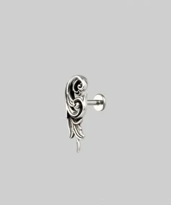 CLASSICS IMPERIAL. Ornate Flourish Stud Earring - Silver Earrings