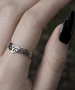 CLASSICS Rings TRIBE. Silver Chevron Ring