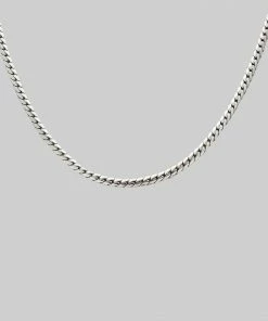 End Of Line The Snake Chain - Silver