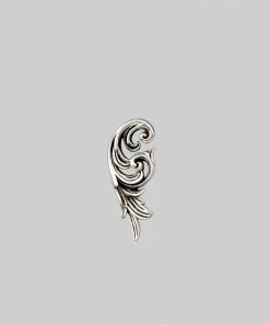 CLASSICS IMPERIAL. Ornate Flourish Stud Earring - Silver Earrings
