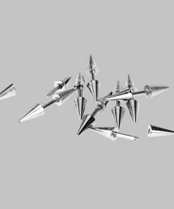 CLASSICS PHOENIX. Silver Hair Spikes 8 CLASSICS PHOENIX. Silver Hair Spikes