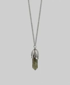 CLASSICS Necklaces & Chains DEATH BLOOM. Labradorite Gemstone Necklace - Silver