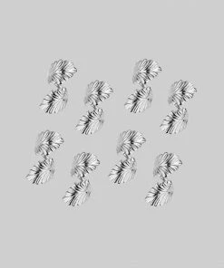 CLASSICS ELVIN. Silver Leaf Hair Twists