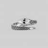 CLASSICS LUCIFER. Silver Snake Wrap Ring