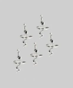 CLASSICS MARTHA. Snake Hair Twists - Silver