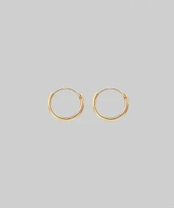 CLASSICS Earrings Tiny Gold Hoops - 10mm