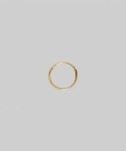 CLASSICS TUTSI EXTRA MINI. Gold Septum Clicker Ring Helix