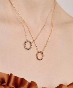 AW21 Necklaces & Chains LUCIA. Spiked Chain Necklace - Silver
