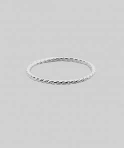 CLASSICS Rings Sterling Silver Twisted Midi Ring