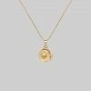 End Of Line Necklaces & Chains SUNDANCE. Sun & Moon Medallion Necklace - Gold
