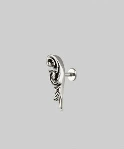 CLASSICS IMPERIAL. Ornate Flourish Stud Earring - Silver Earrings