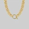AW21 AWE. Chunky Wheat Chain Collar Necklace - Gold Necklaces & Chains