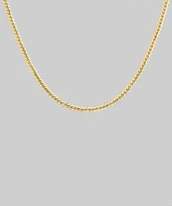CLASSICS Medium Snake Chain Collar - Gold Necklaces & Chains