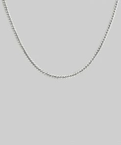 CLASSICS Necklaces & Chains Medium Snake Chain Collar - Silver