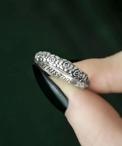 CLASSICS This Too Shall Pass Posie Ring - Silver Rings