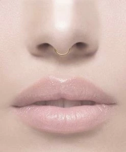 CLASSICS TUTSI EXTRA MINI. Gold Septum Clicker Ring Helix