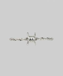 CLASSICS SURVIVAL. Symbolic Barbed Wire Ring - Silver Rings