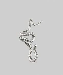 CLASSICS MINERVA. Snake Ear Wrap Cuff - Silver