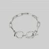 CLASSICS EVERMORE. Twisted Rope Link T-Bar Chain Bracelet - Silver