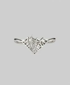 CLASSICS NARCISSA. Web Ring - Silver Rings