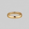 CLASSICS Rings When This You See Remember Me Posie Ring - Gold